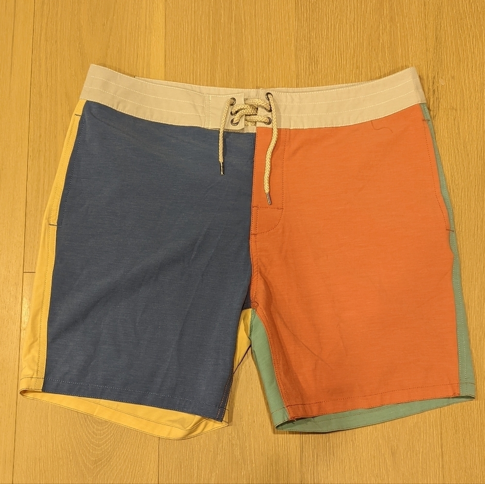 Colorblock Swim Trunks